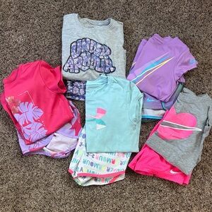 Nike Kids Matching Sets - Pink, Purple, Gray